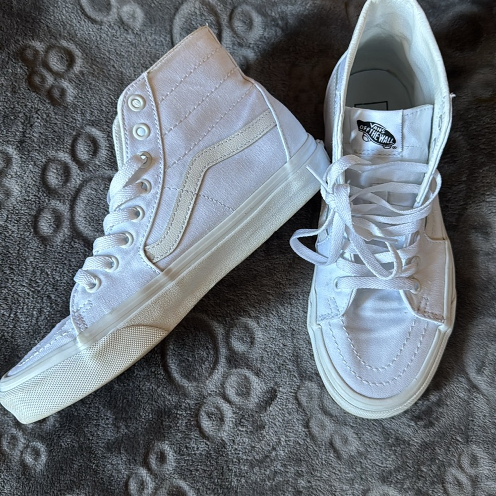 Vans Classic White High-Tops - Picture 10 of 13